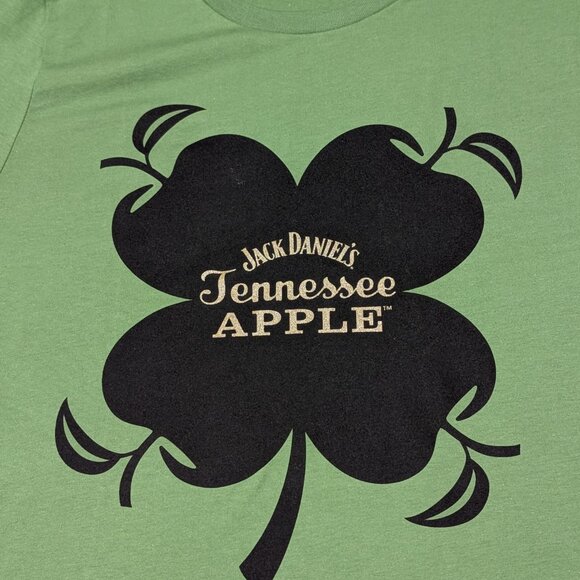 Bella + Canvas St. Patricks Day Jack Daniels Tennessee Apple Tshirt - Picture 2 of 5